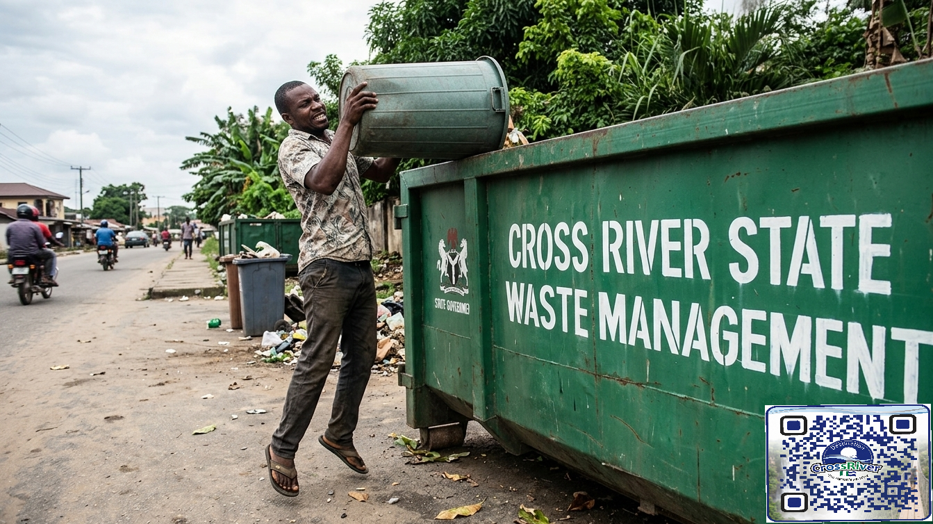 Resident Using Bin
